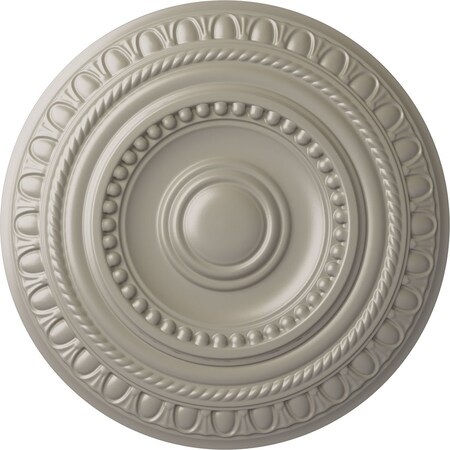 Ekena Millwork Artis Ceiling Medallion (Fits Canopies up to 6 7/8"), Hand-Painted Pearl White, 15 3/4"OD x 1 3/8"P CM15ARPWS